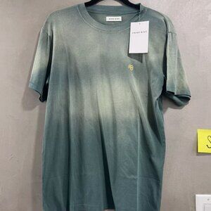 Anine Bing Outlaws Tee Faded Green Small SAMPLE NEW
